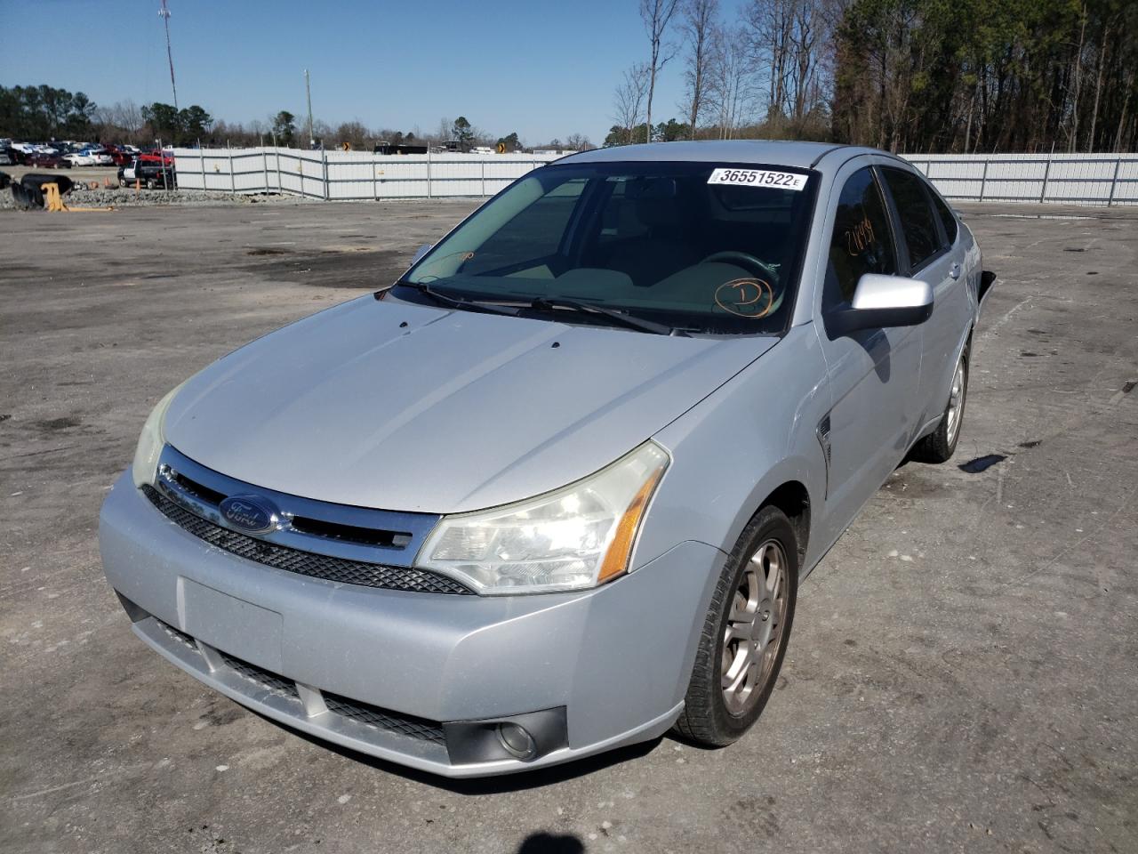 Photo 2 from auction – 2008 FORD FOCUS SE with VIN 1FAHP35N78W299957