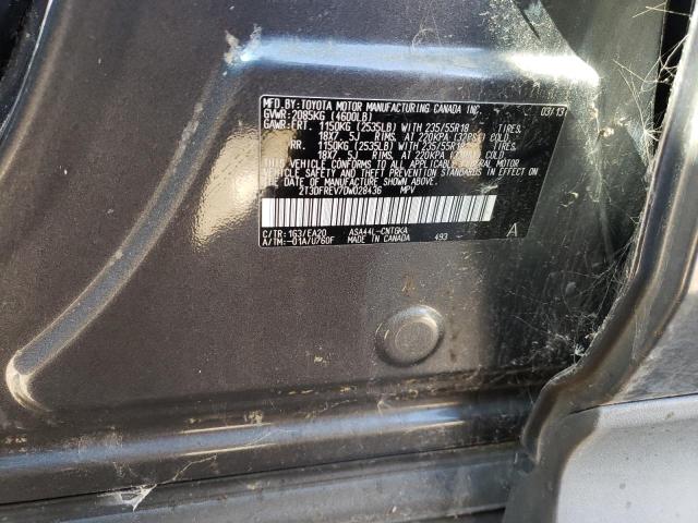 Photo 10 from auction – 2013 TOYOTA RAV4 LIMIT with VIN 2T3DFREV7DW028436