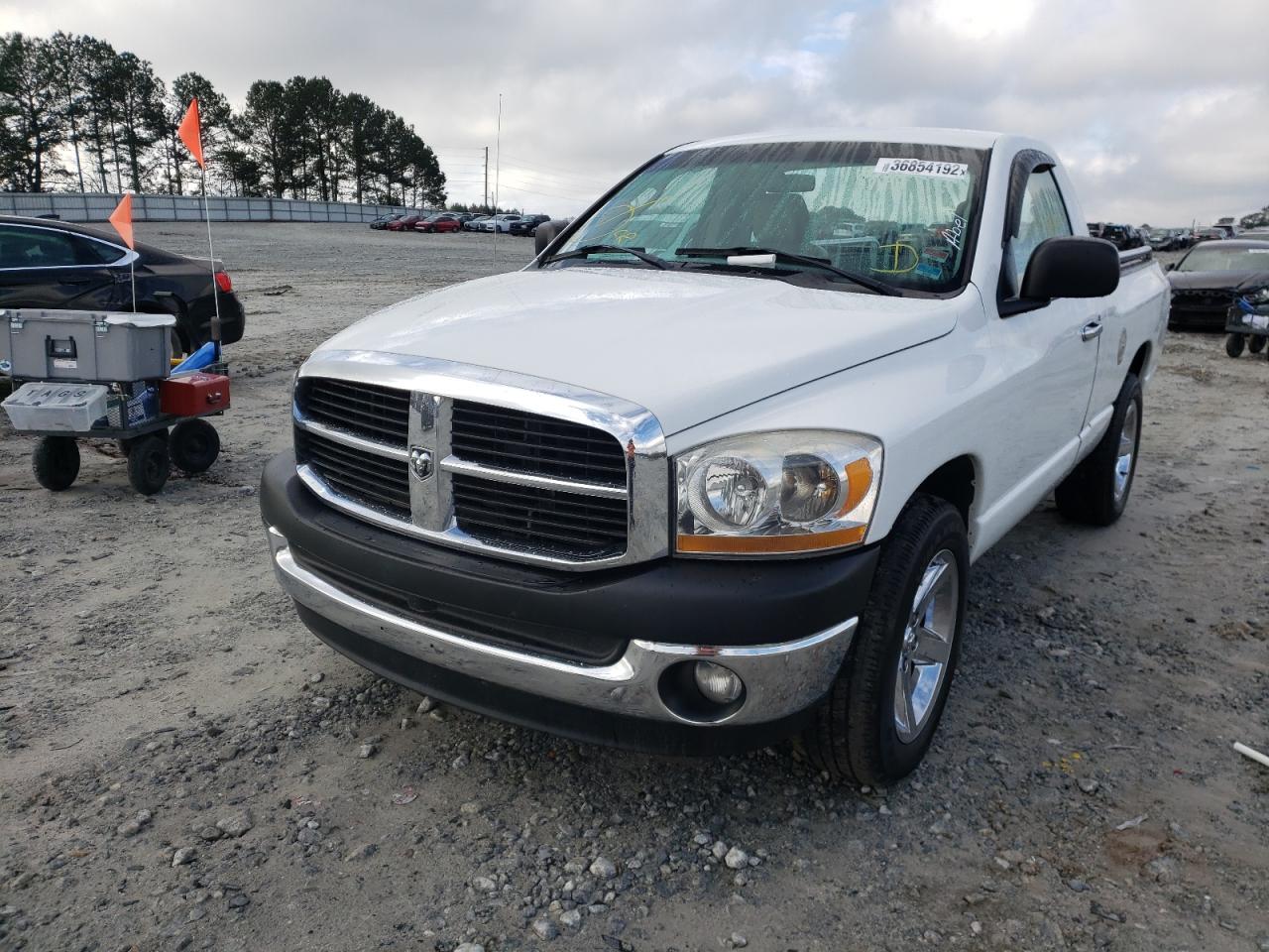 Photo 2 from auction – 2006 DODGE RAM 1500 S with VIN 1D7HA16K56J197111