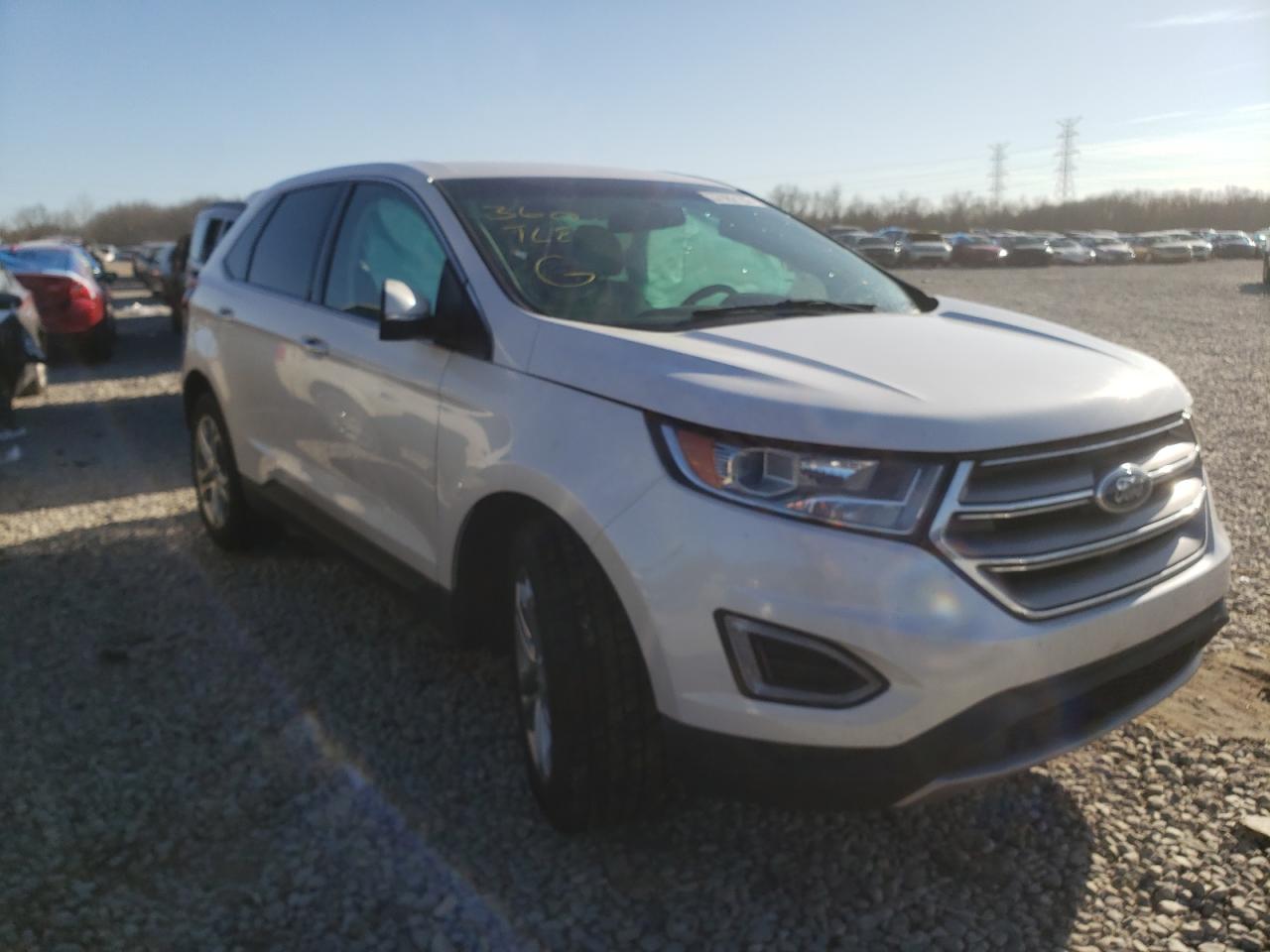 FORD EDGE TITAN 2016 with VIN 2FMPK3K96GBC04389 - Photo from auction