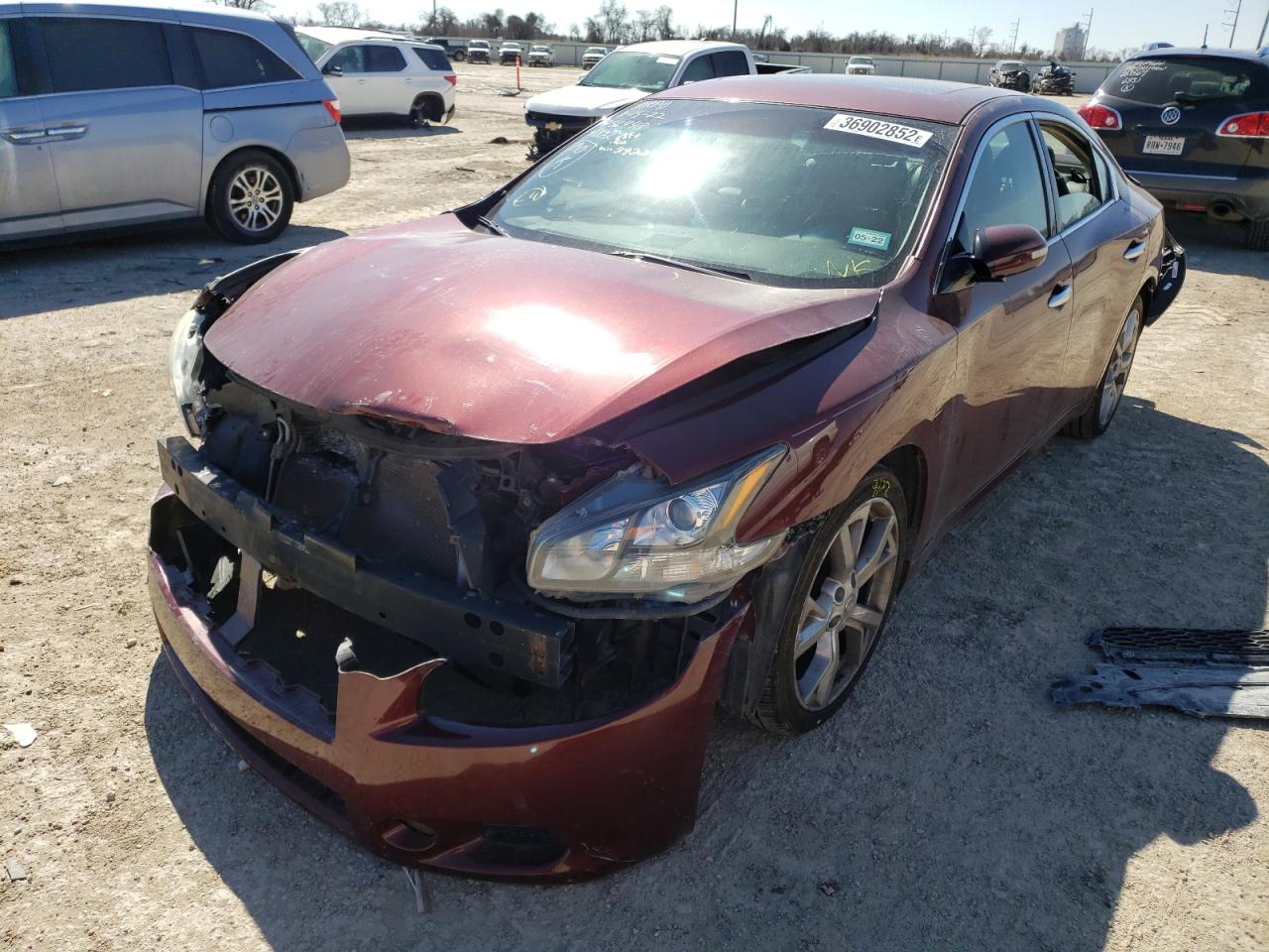 Photo 2 from auction – 2012 NISSAN MAXIMA S with VIN 1N4AA5AP2CC842289