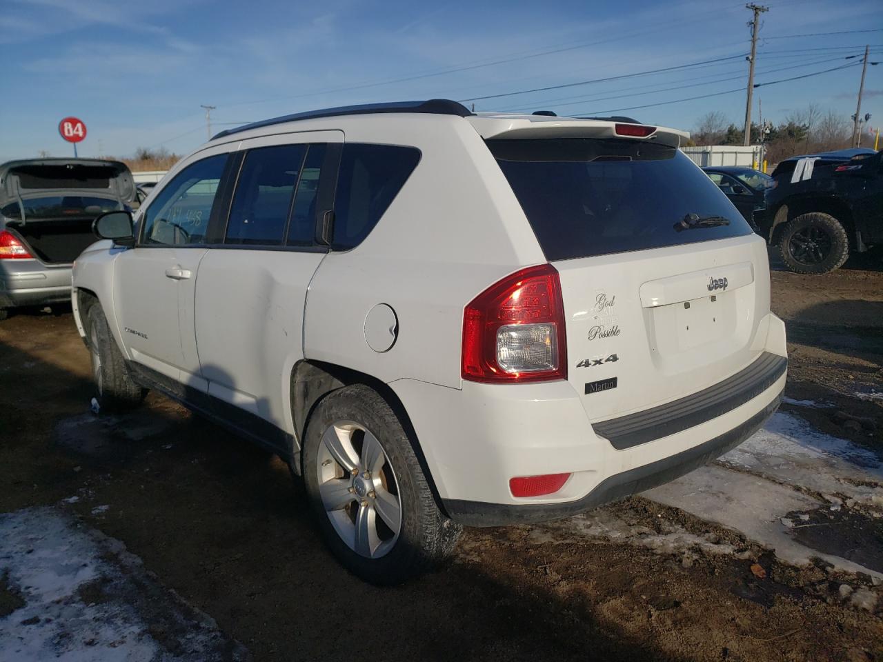 Photo 3 from auction – 2013 JEEP COMPASS SP with VIN 1C4NJDBB9DD249226
