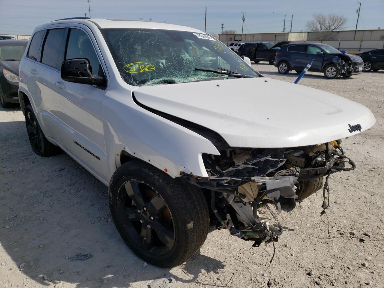 JEEP GRAND CHER 2015 with VIN 1C4RJFAG0FC233872 - Photo from auction