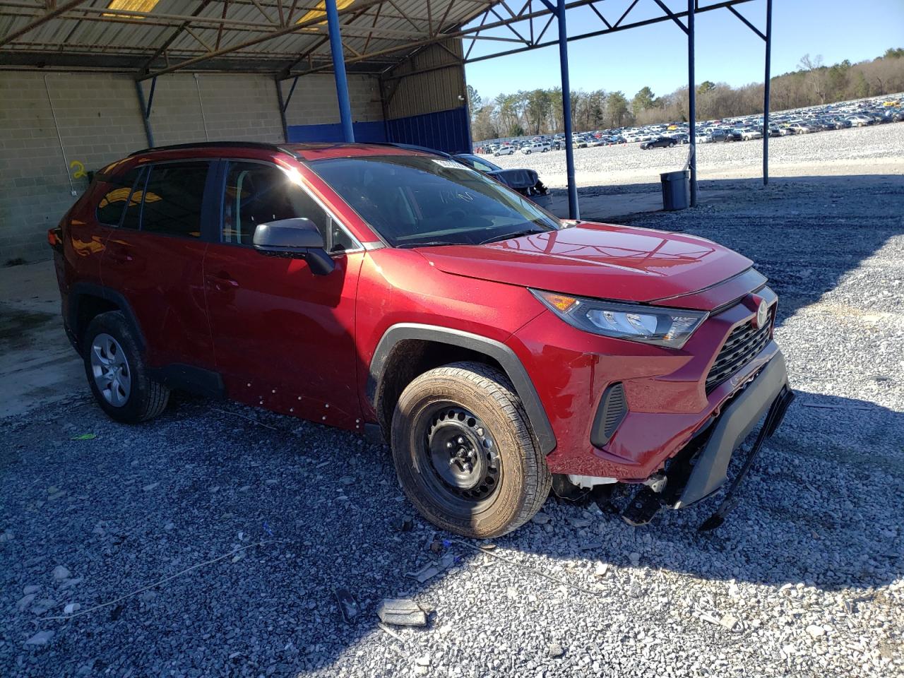 Photo 1 from auction – 2020 TOYOTA RAV4 LE with VIN 2T3H1RFV1LC079249