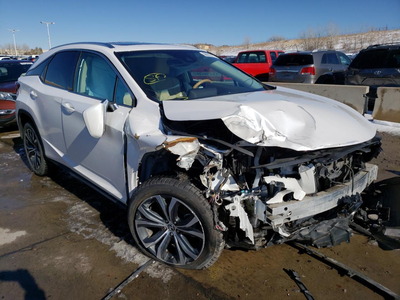 LEXUS RX 350 BAS 2019 with VIN 2T2BZMCA7KC183346 - Photo from auction