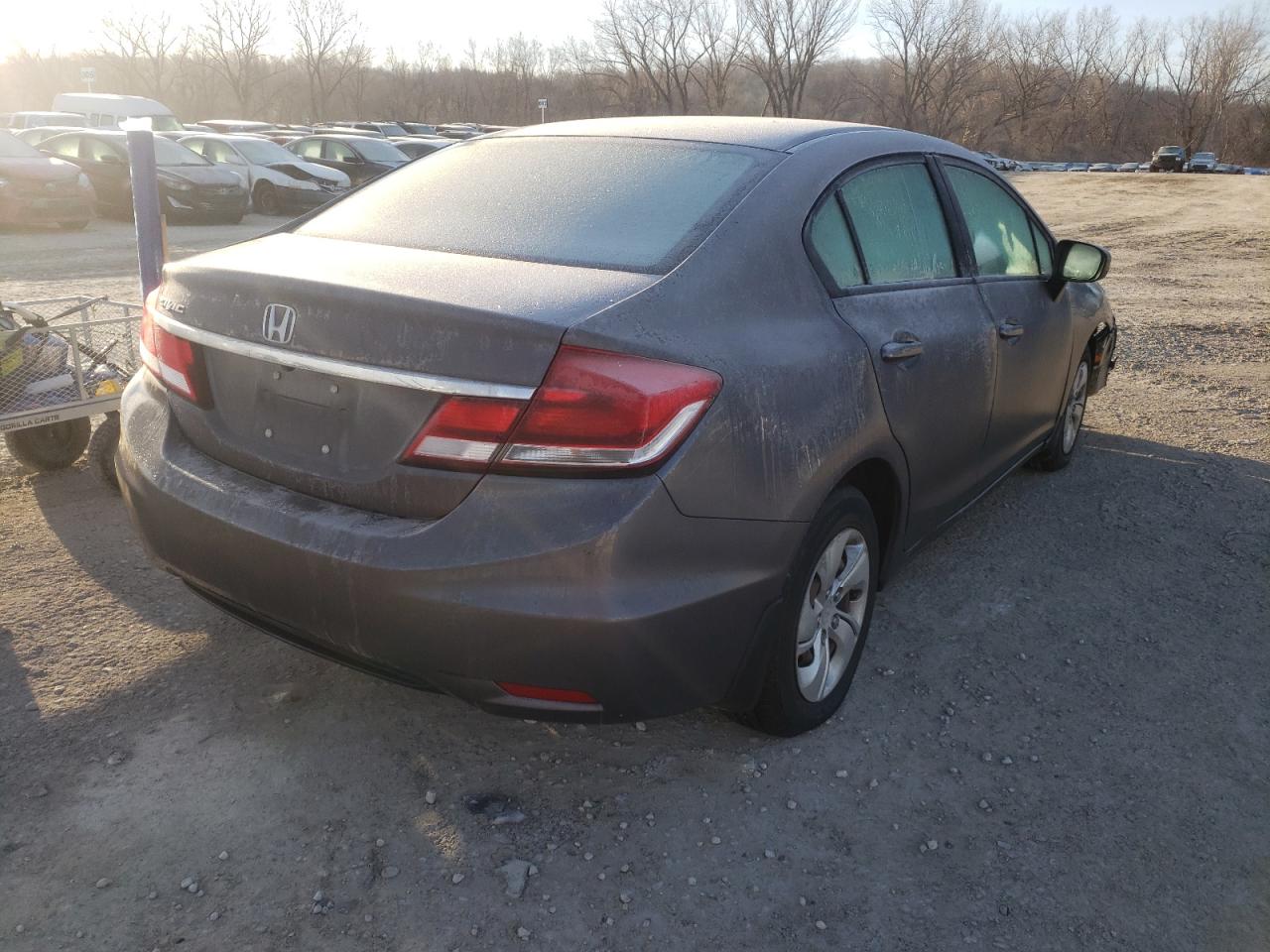 Photo 4 from auction – 2014 HONDA CIVIC LX with VIN 19XFB2F53EE008546
