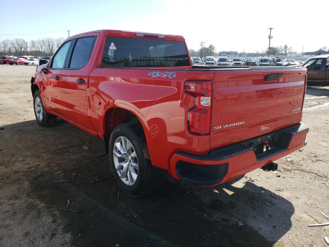 Photo 3 from auction – 2021 CHEVROLET SILVERADO with VIN 3GCPYBEK6MG430159