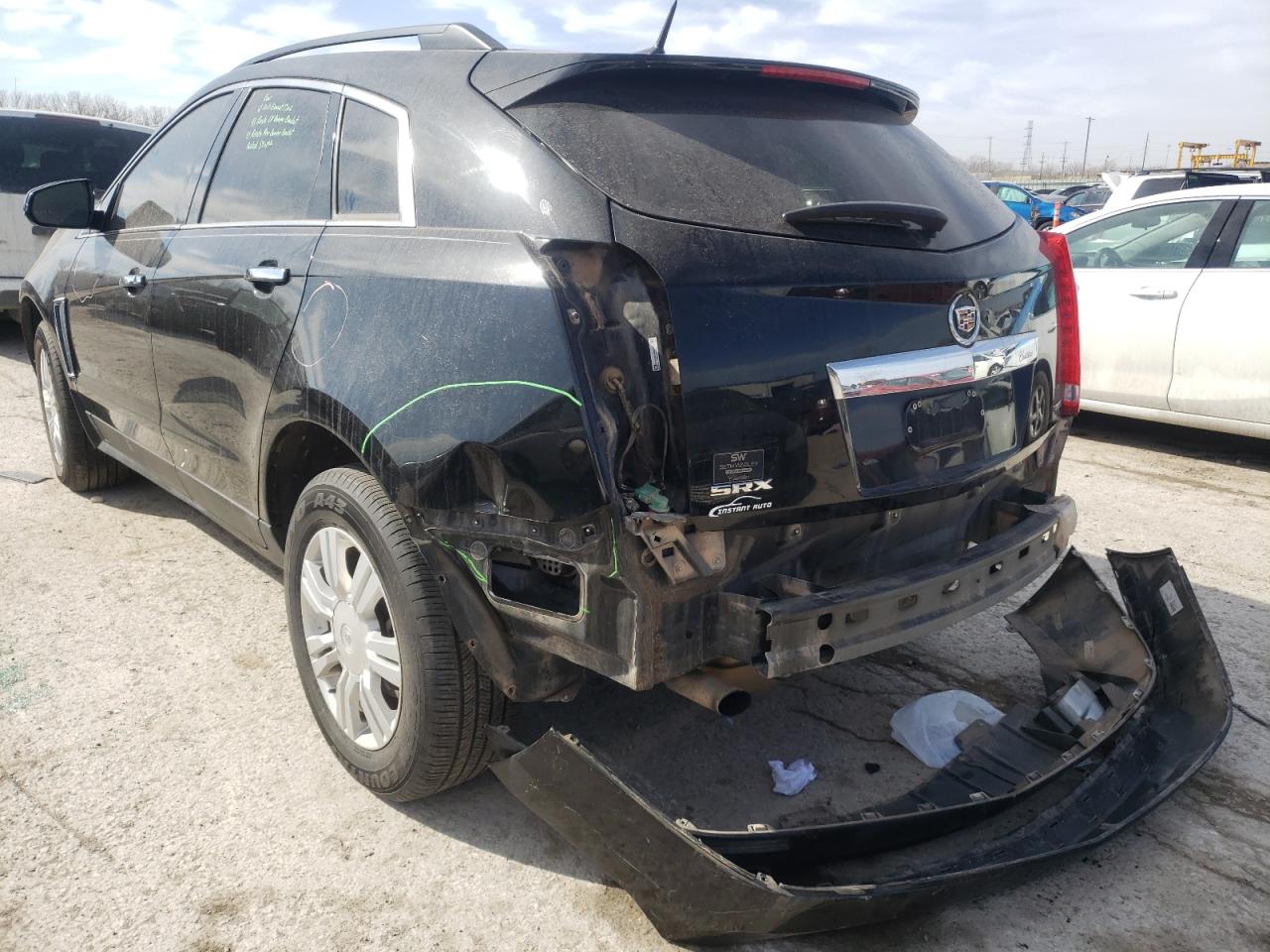 Photo 3 from auction – 2013 CADILLAC SRX with VIN 3GYFNAE35DS609372