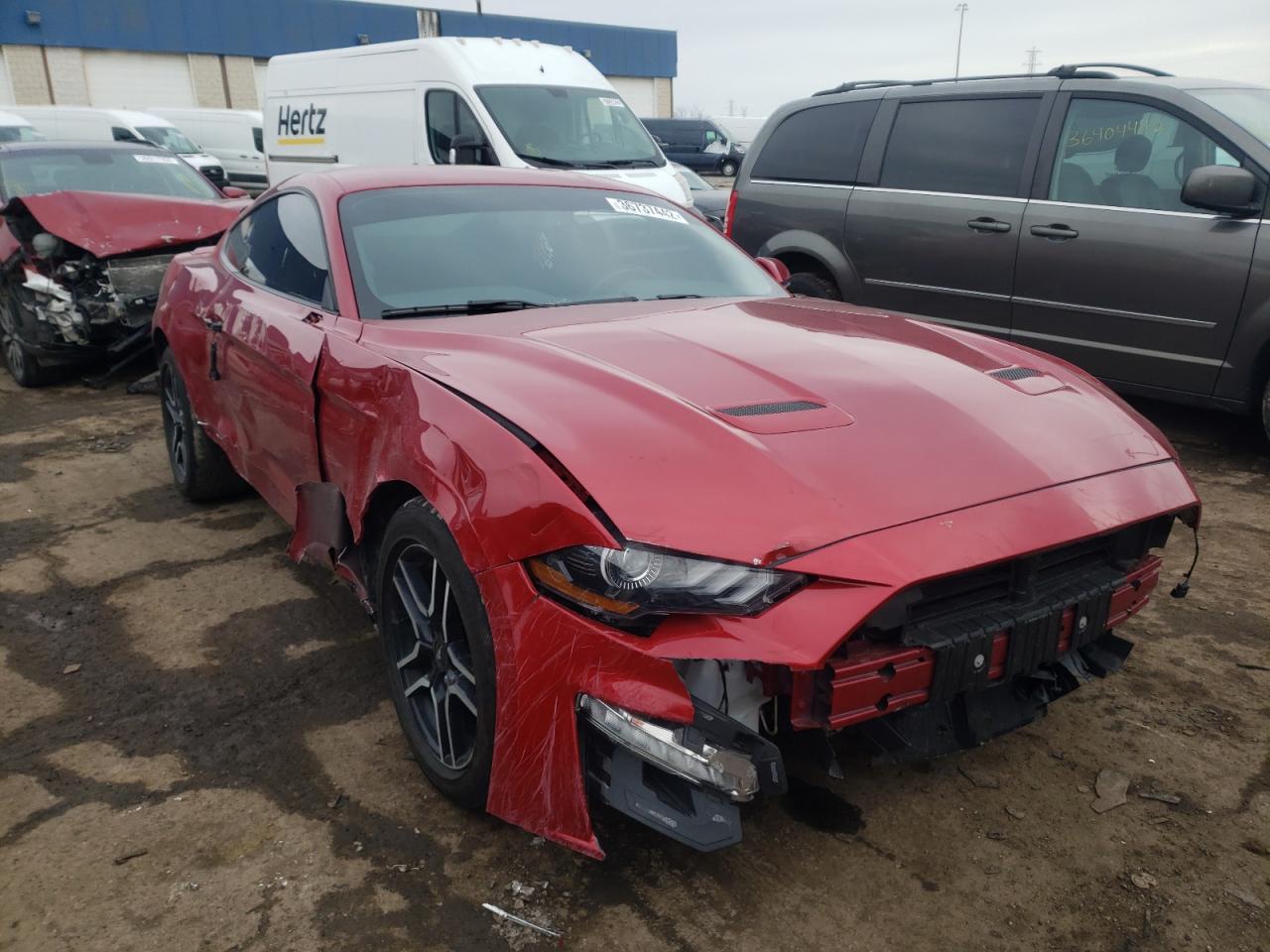 FORD MUSTANG 2020 with VIN 1FA6P8TH2L5189298 - Photo from auction