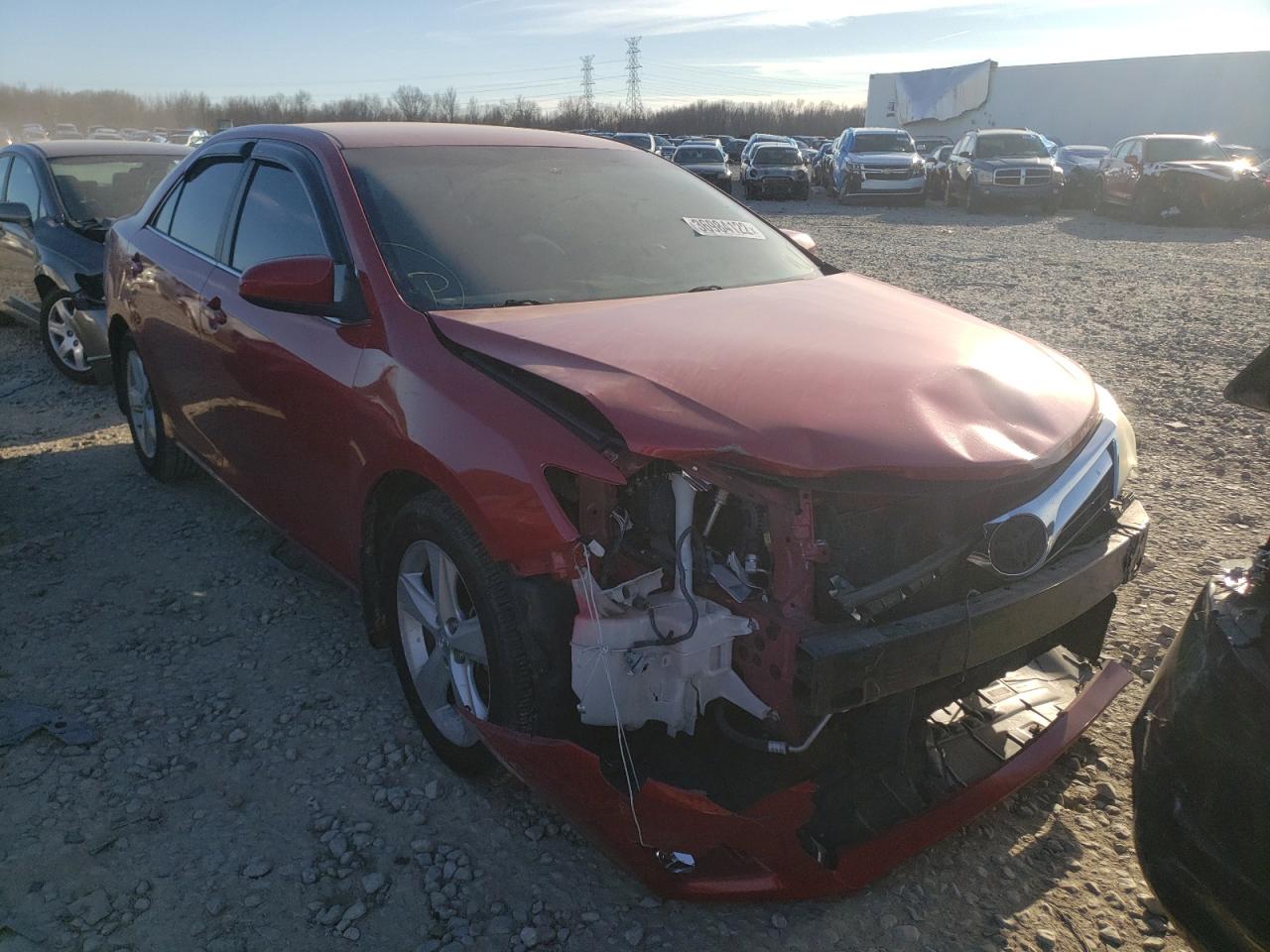 TOYOTA CAMRY L 2014 with VIN 4T4BF1FK7ER393356 - Photo from auction