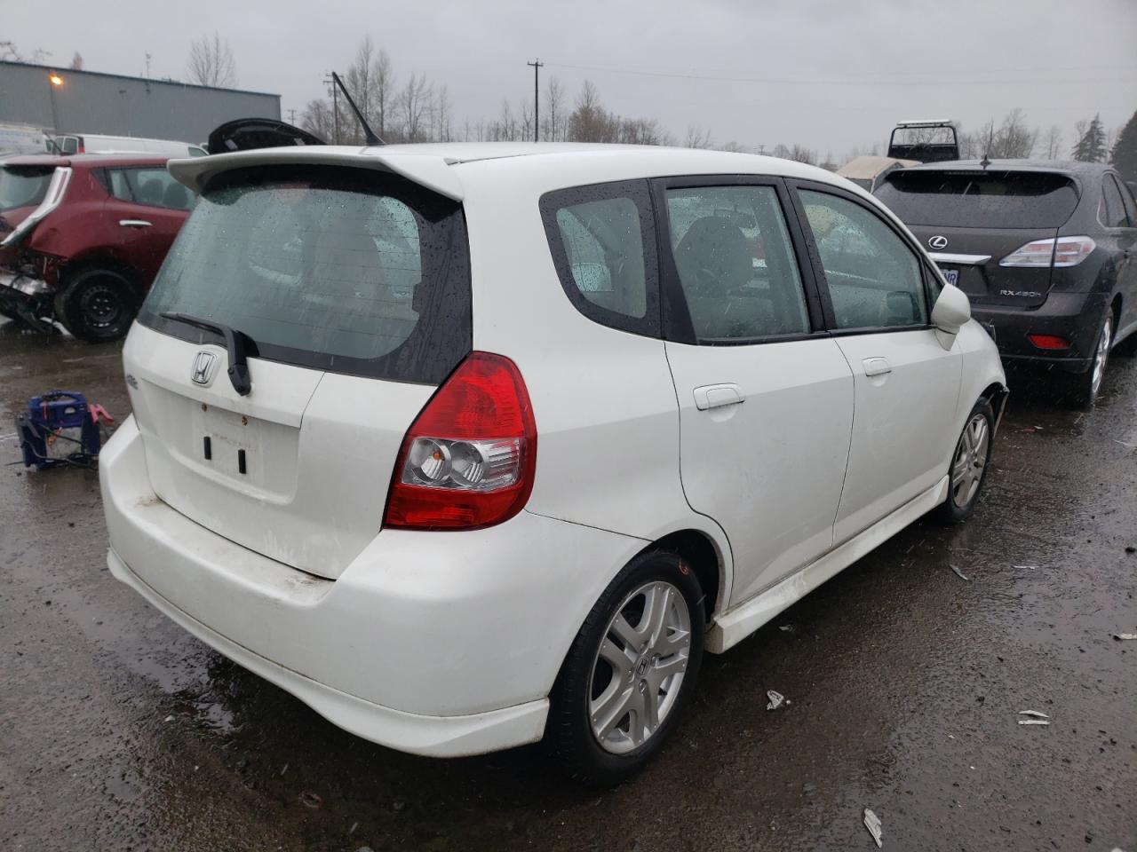 Photo 4 from auction – 2007 HONDA FIT S with VIN JHMGD38607S058636