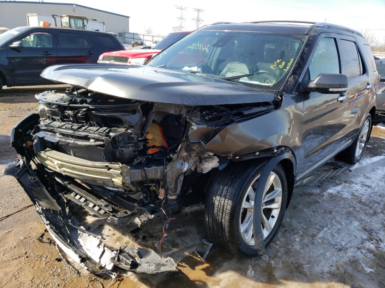 Photo 2 from auction – 2018 FORD EXPLORER L with VIN 1FM5K8F89JGB16099