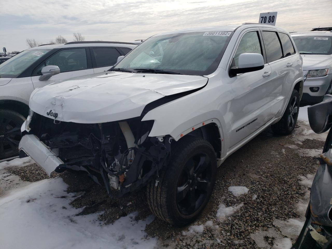 Photo 2 from auction – 2015 JEEP GRAND CHER with VIN 1C4RJFAG5FC803025