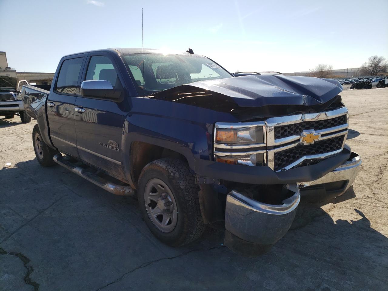 CHEVROLET SILVERADO 2014 with VIN 3GCPCPEH1EG339835 - Photo from auction