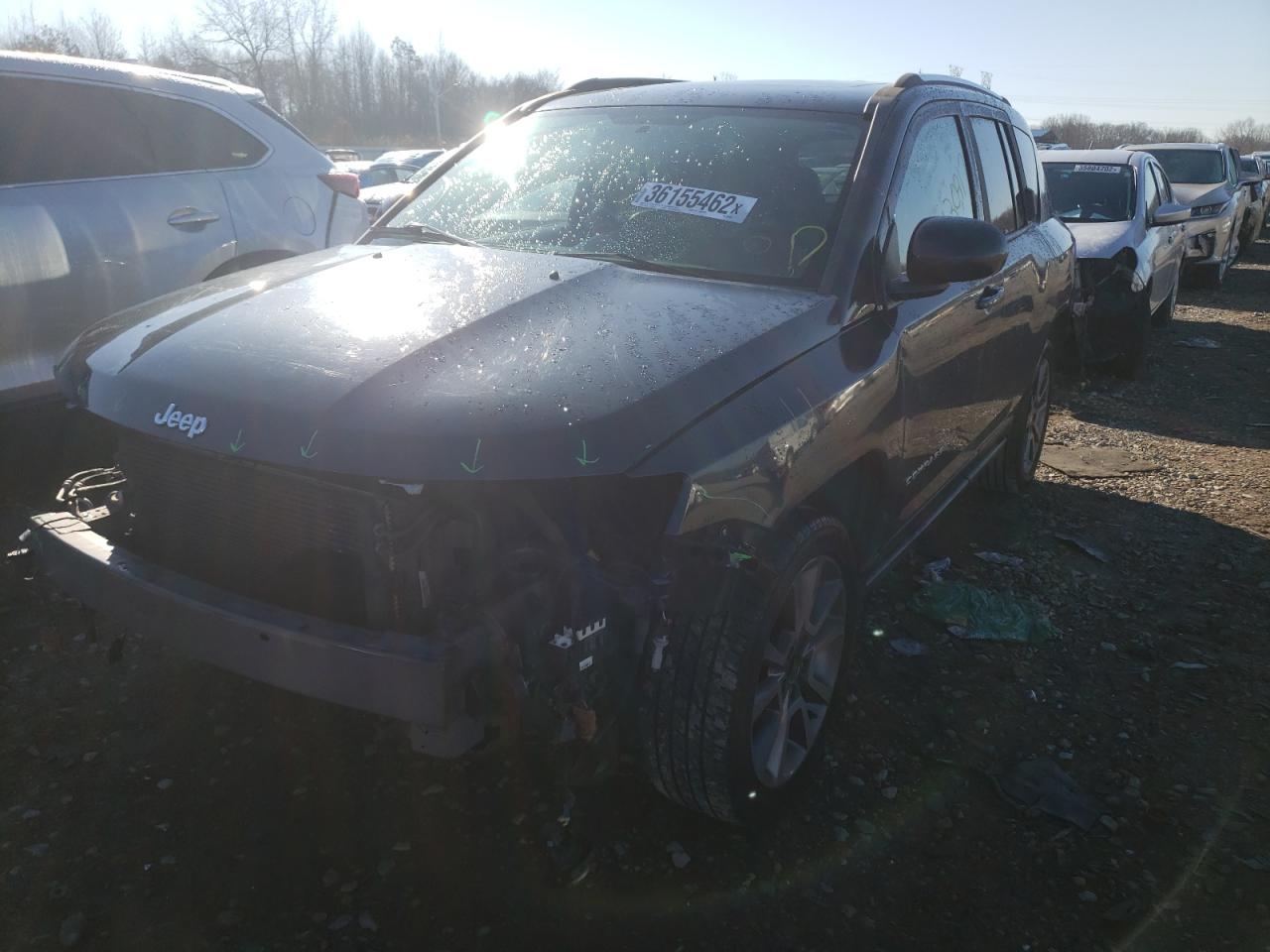 Photo 2 from auction – 2014 JEEP COMPASS LI with VIN 1C4NJCCB5ED805039
