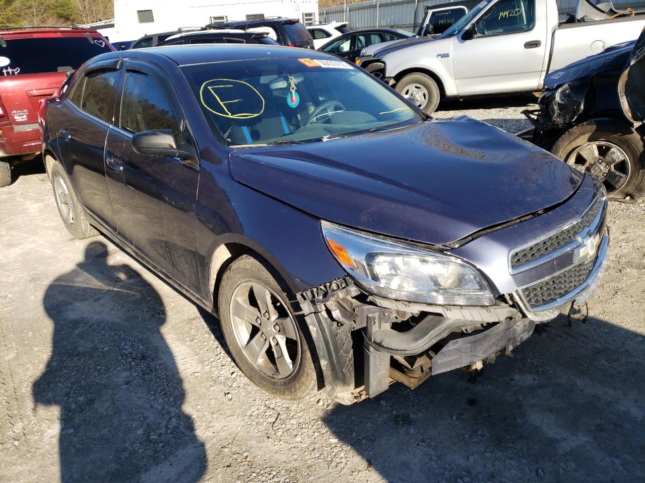 CHEVROLET MALIBU LS 2013 with VIN 1G11B5SA8DF236960 - Photo from auction