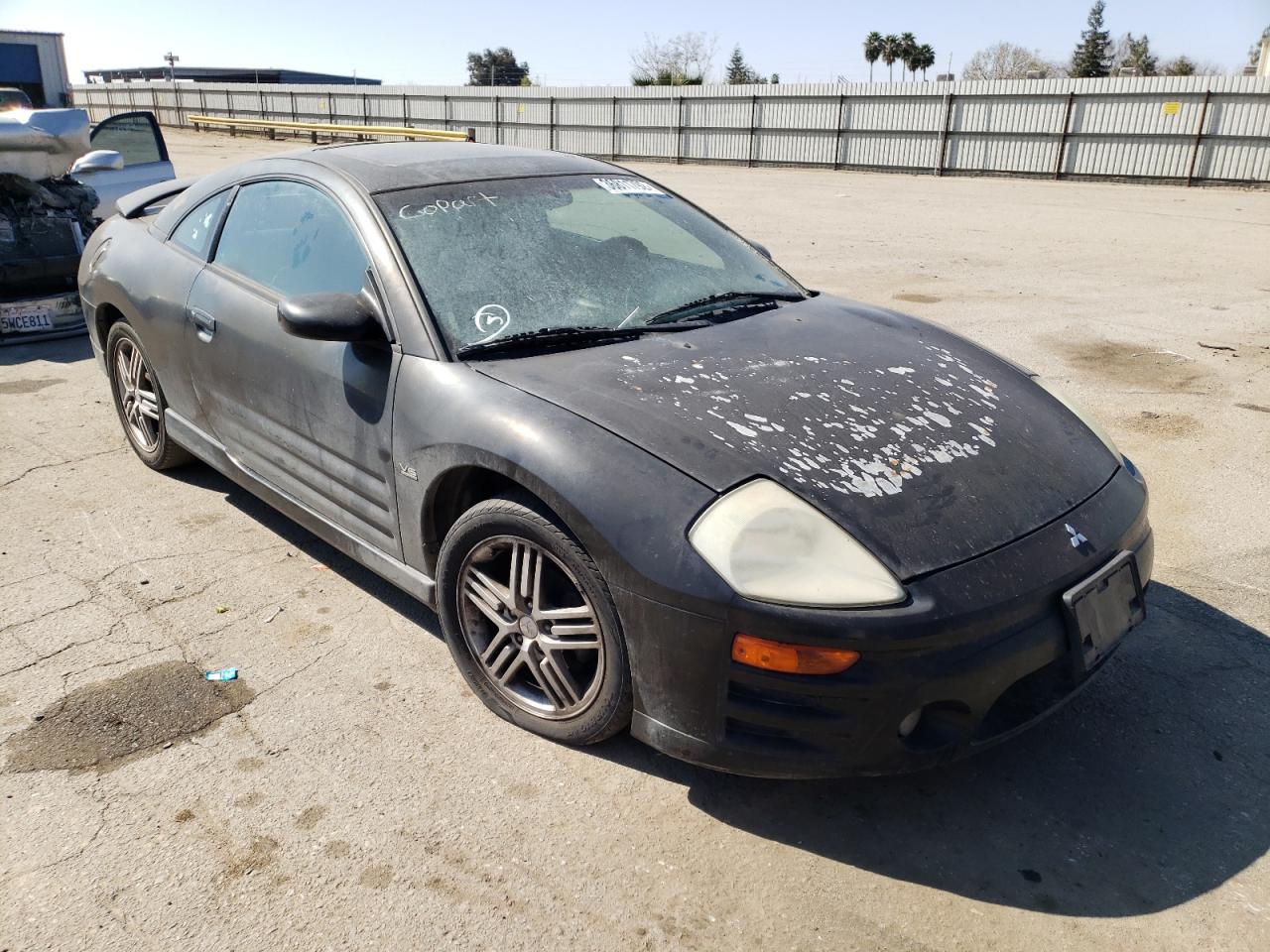 MITSUBISHI ECLIPSE GT 2003 with VIN 4A3AC84H93E070935 - Photo from auction