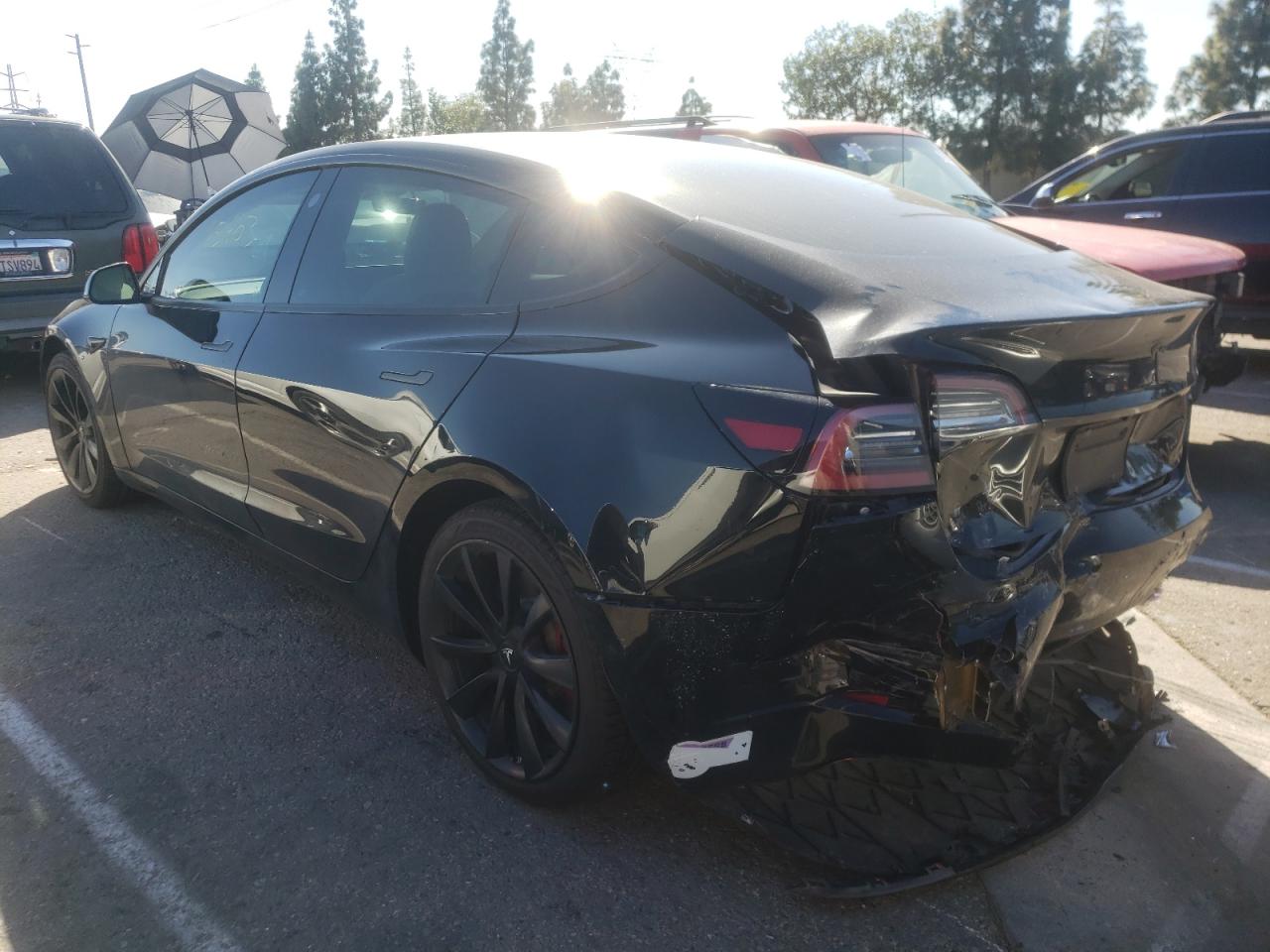 Photo 3 from auction – 2019 TESLA MODEL 3 with VIN 5YJ3E1EA3KF302229