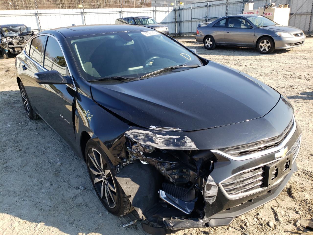 Photo 1 from auction – 2018 CHEVROLET MALIBU LT with VIN 1G1ZD5ST0JF267419