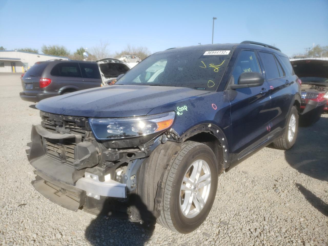 Photo 2 from auction – 2020 FORD EXPLORER X with VIN 1FMSK7DH2LGA93011