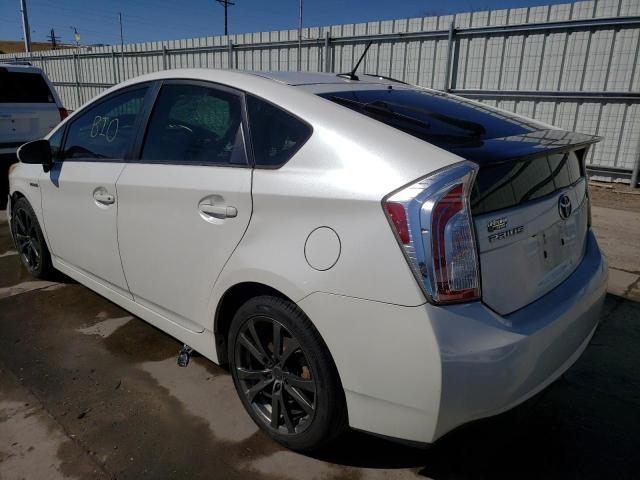Photo 3 from auction – 2013 TOYOTA PRIUS with VIN JTDKN3DU4D5543465