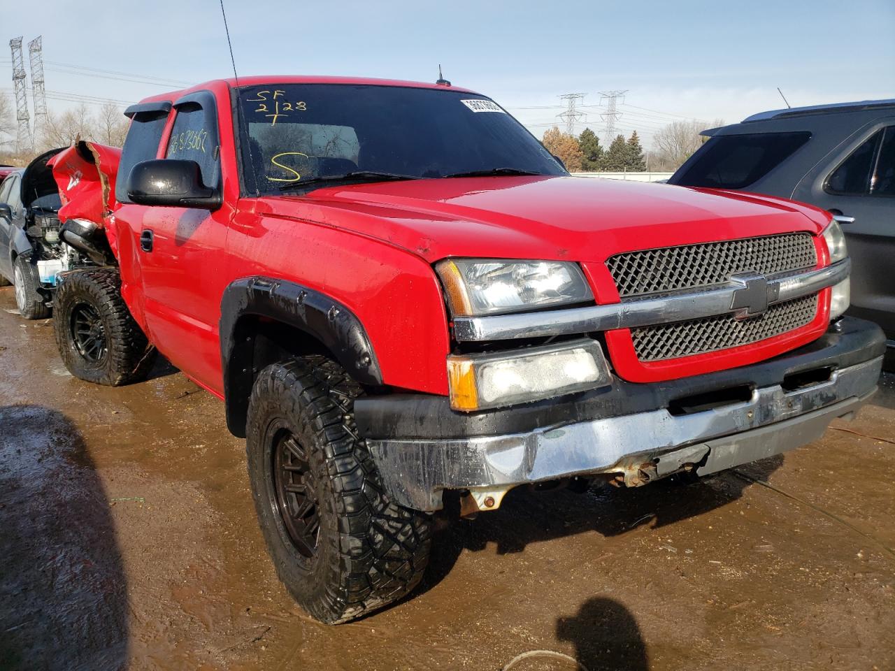 CHEVROLET SILVERADO 2003 z numerem VIN 1GCEK19T53E377854 - Zdjęcie z aukcji