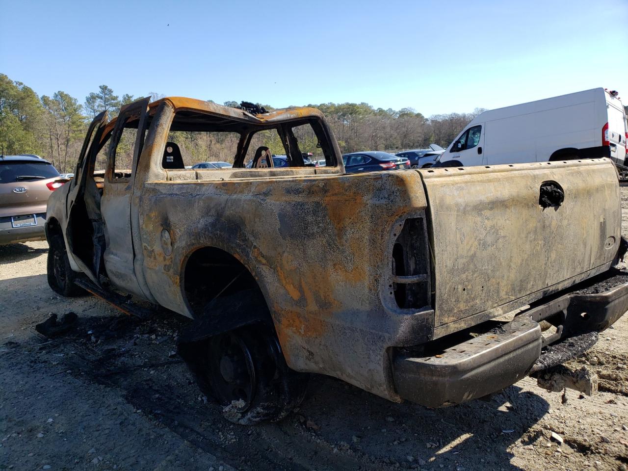 Photo 3 from auction – 2000 FORD F250 SUPER with VIN 1FTNX21F8YEC15804