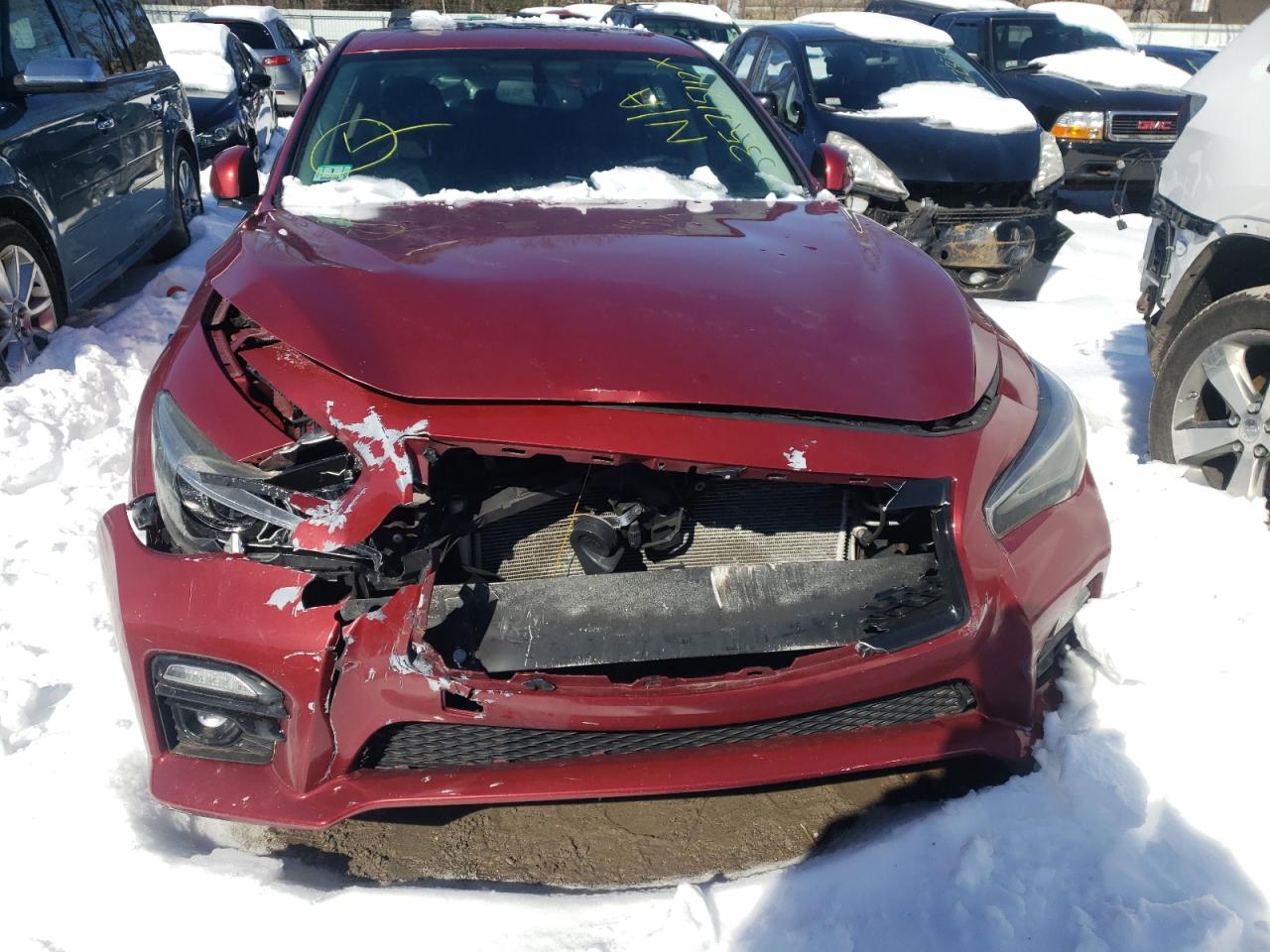 Photo 9 from auction – 2015 INFINITI Q50 BASE with VIN JN1BV7AR3FM392296