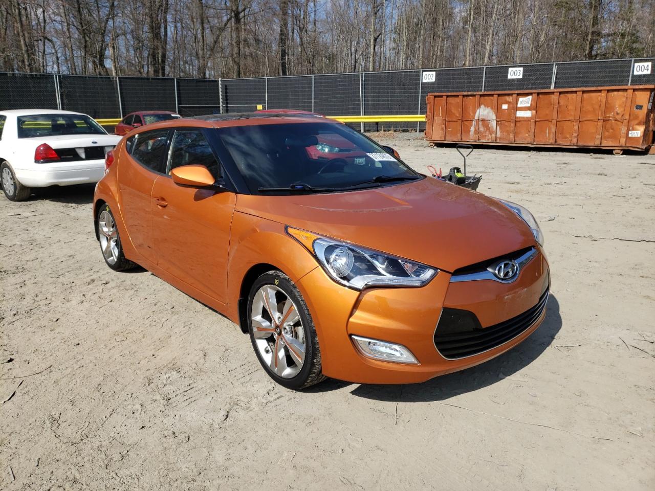HYUNDAI VELOSTER 2016 con VIN KMHTC6AD4GU297040 - Foto de la subasta
