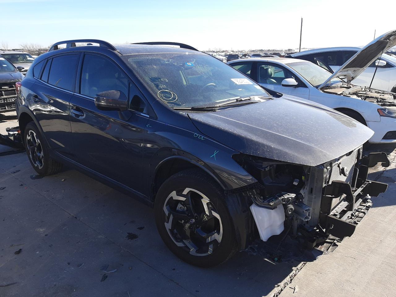 SUBARU CROSSTREK 2021 مع رقم تعريف المركبة JF2GTHMC5M8304782 - صورة من المزاد