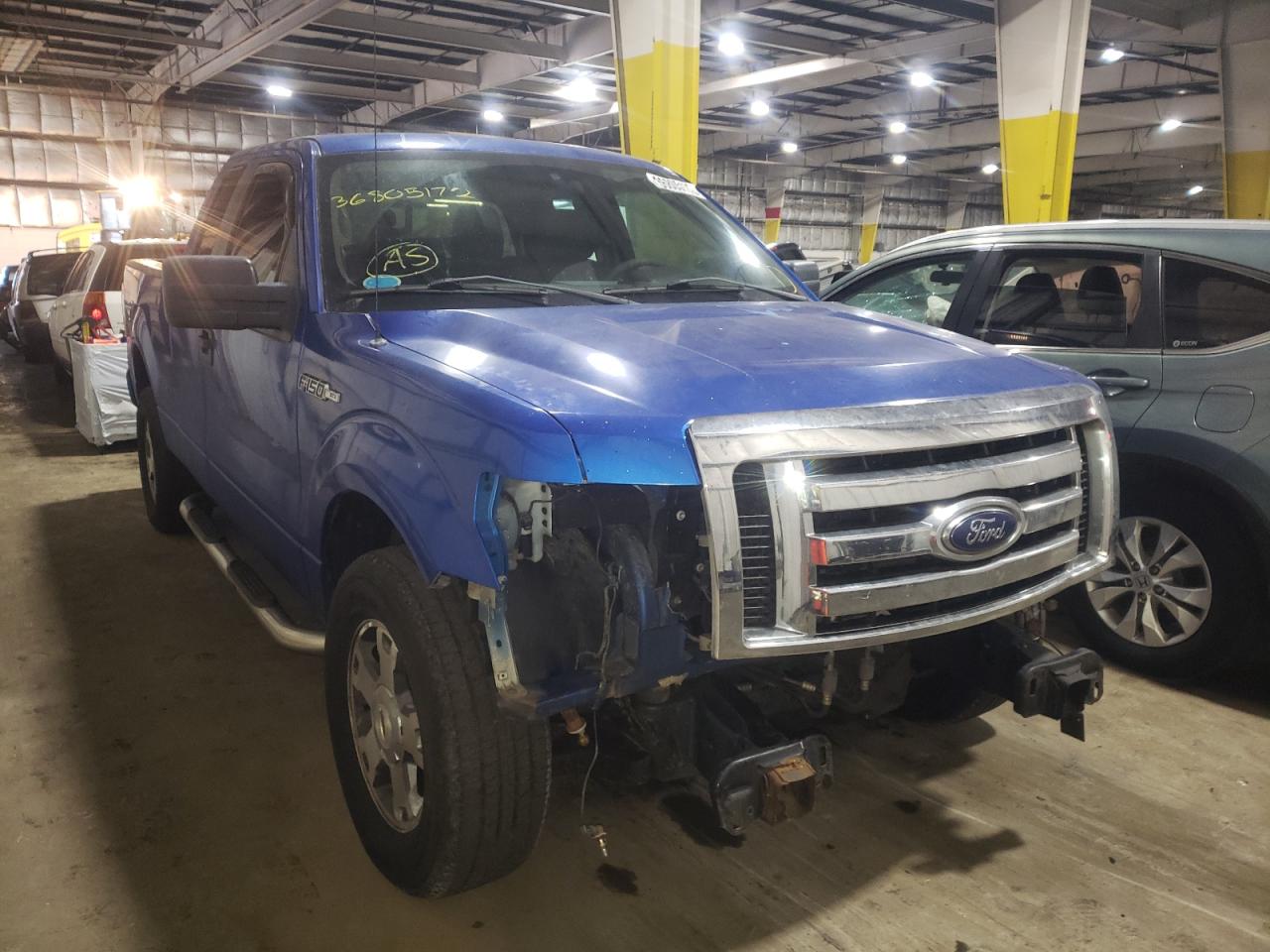 FORD F150 SUPER 2010 with VIN 1FTEX1EW7AFB24267 - Photo from auction