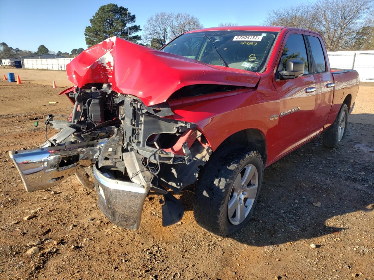 Photo 2 from auction – 2012 DODGE RAM 1500 S with VIN 1C6RD7GT6CS124987