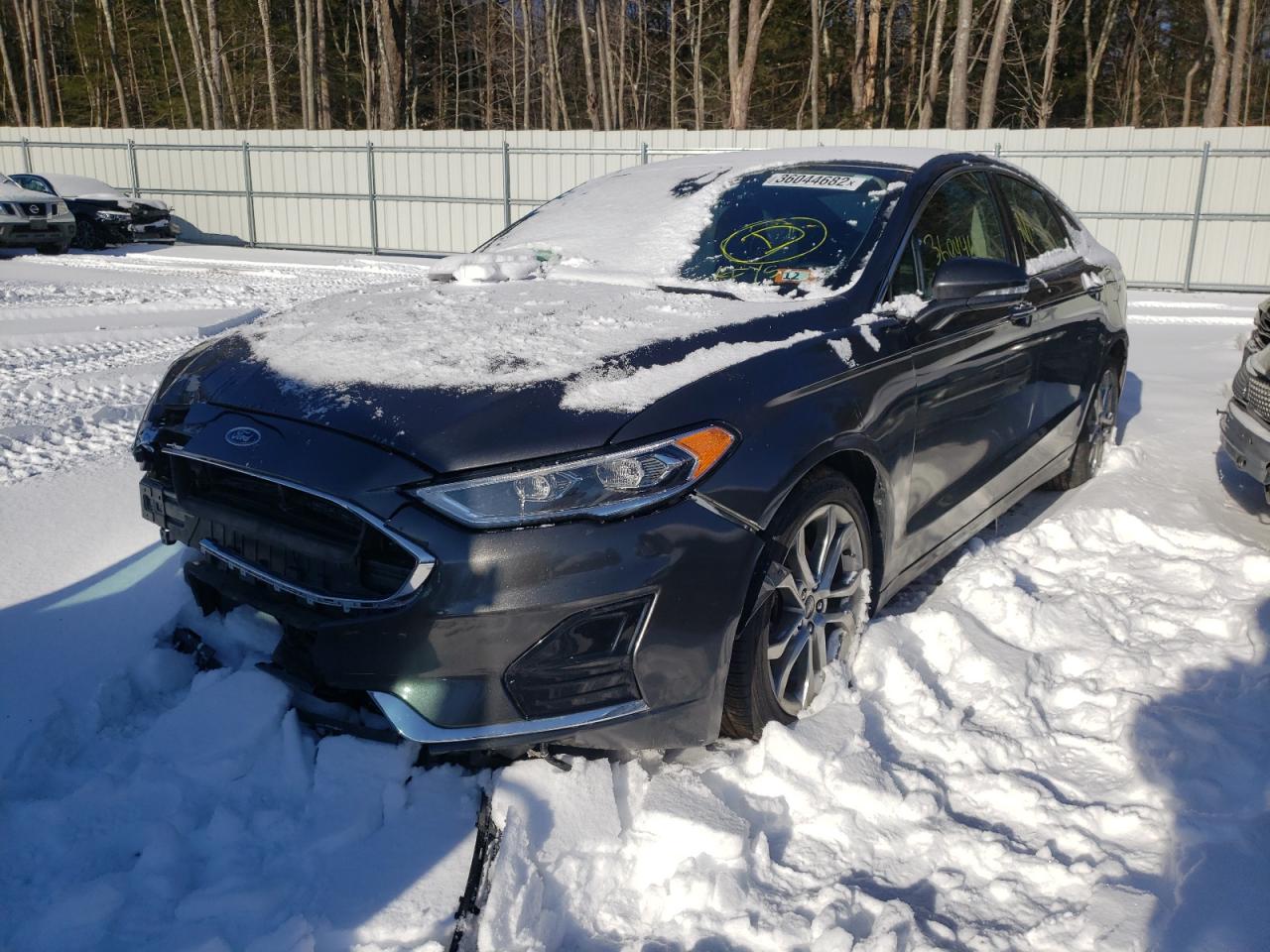 Photo 2 from auction – 2019 FORD FUSION SEL with VIN 3FA6P0CDXKR149917