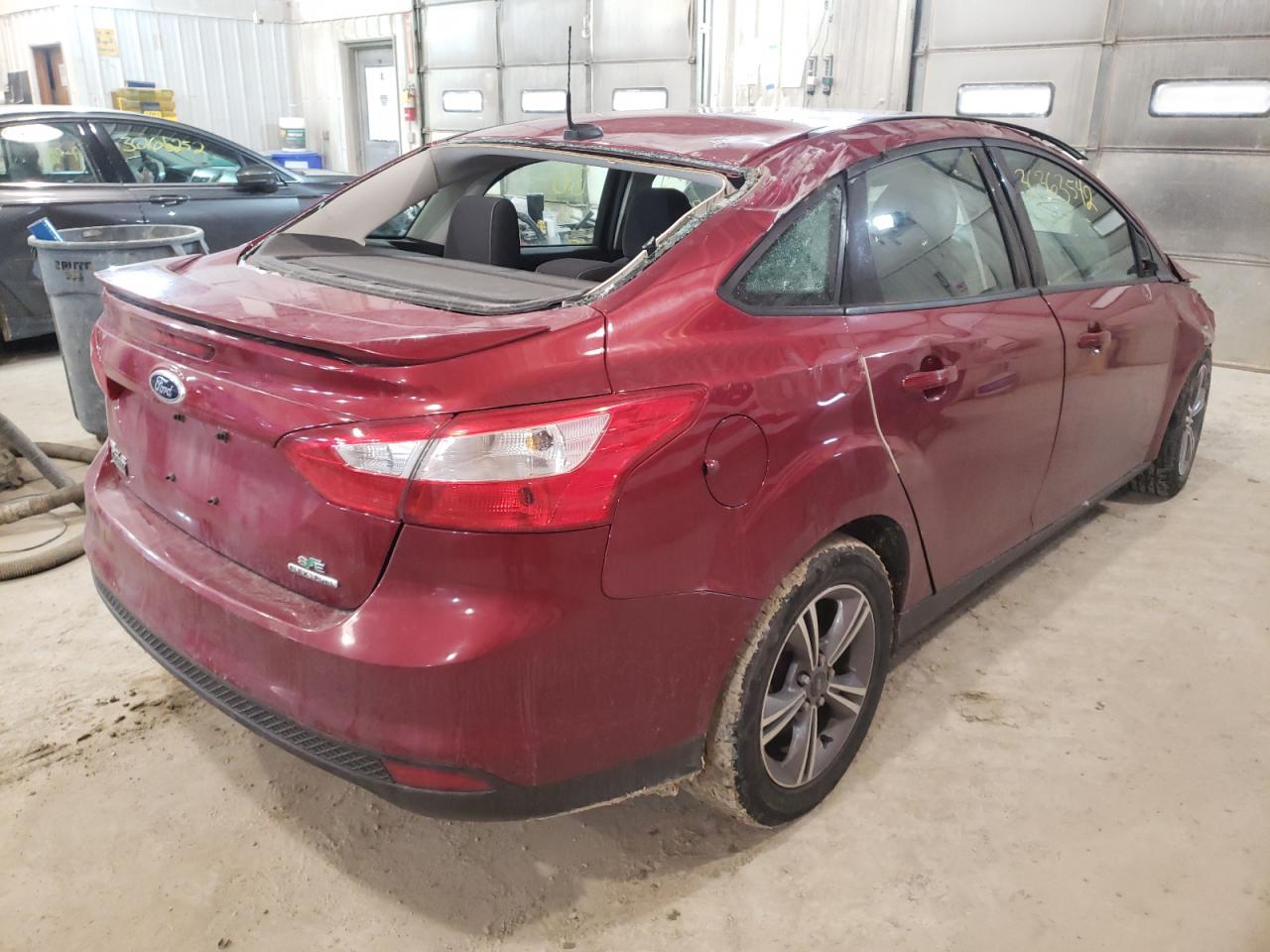 Photo 4 from auction – 2013 FORD FOCUS SE with VIN 1FADP3F21DL350898