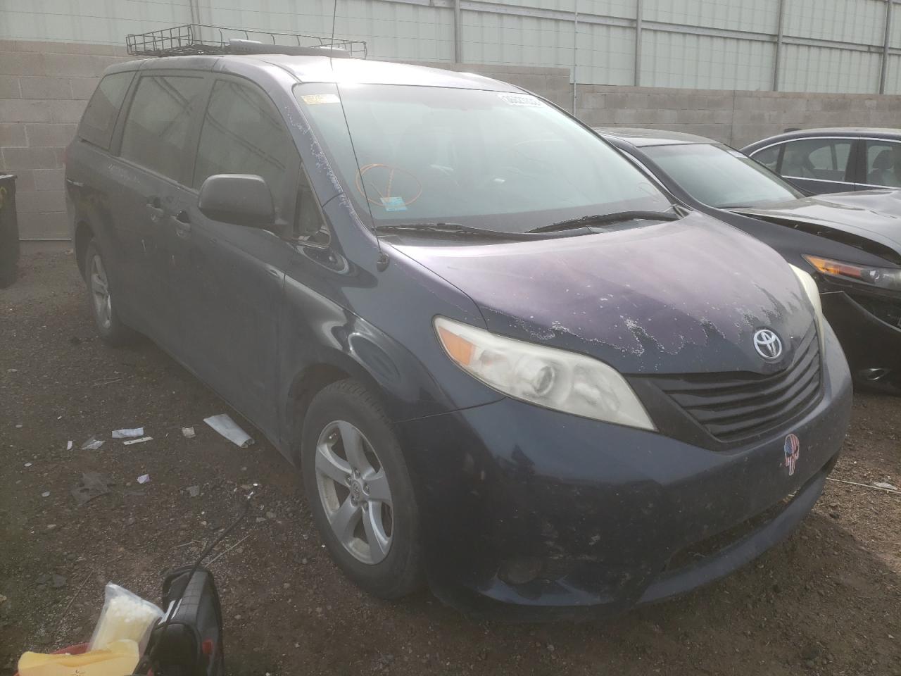 TOYOTA SIENNA BAS 2012 with VIN 5TDKA3DC2CS011935 - Photo from auction