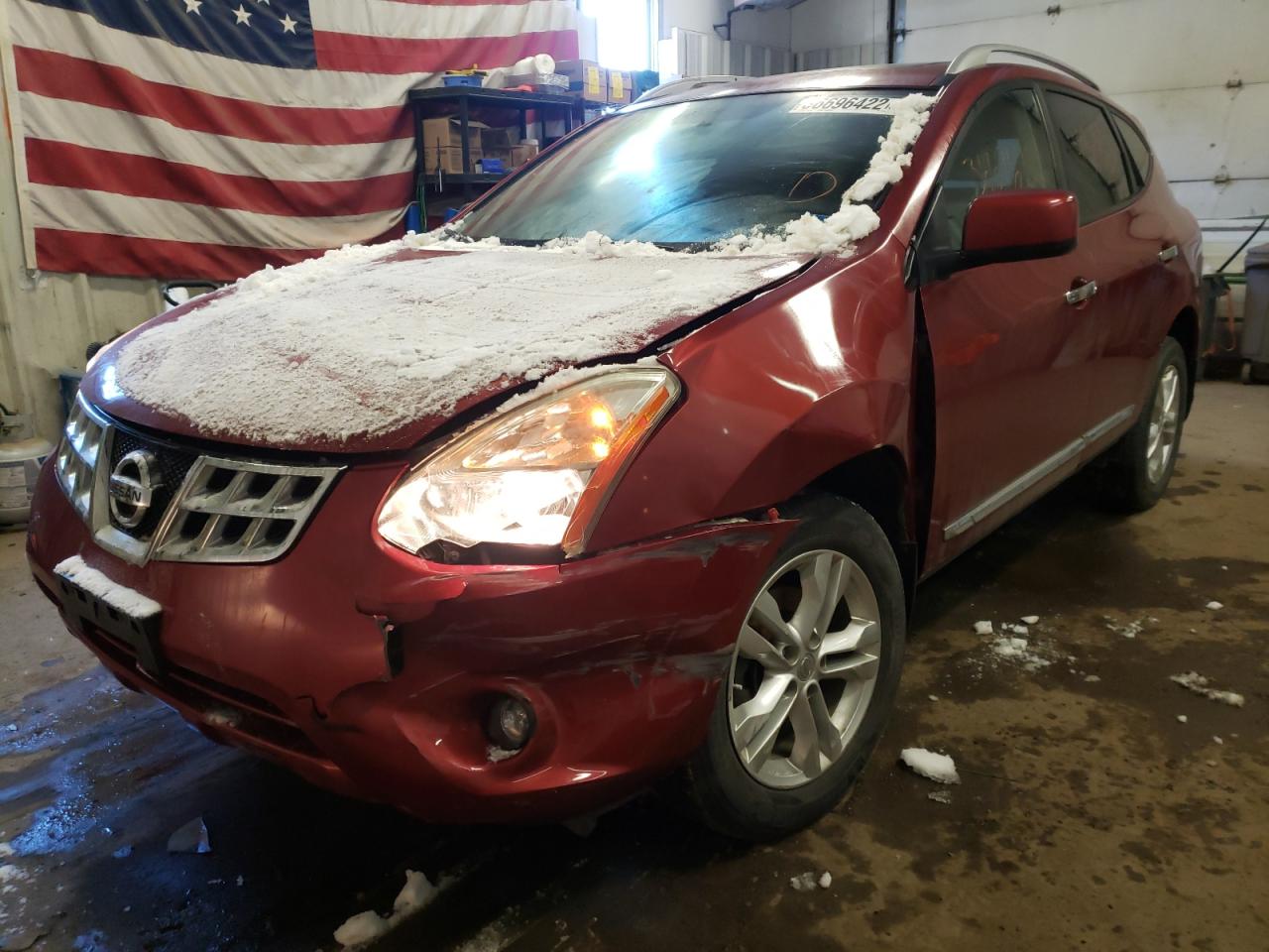 Photo 2 from auction – 2013 NISSAN ROGUE S with VIN JN8AS5MT6DW523434