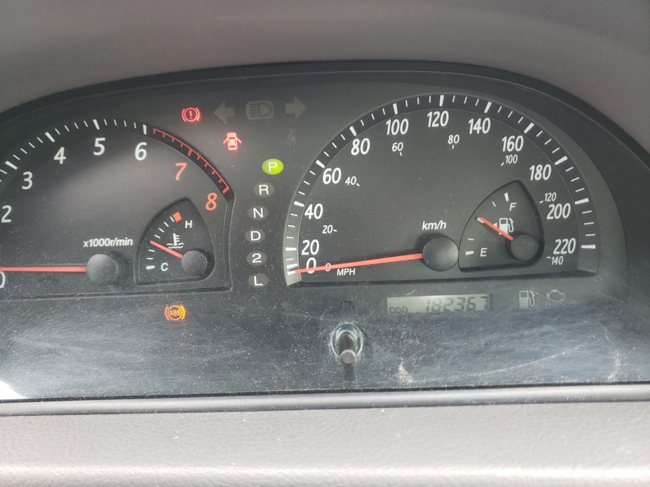 Photo 12 from auction – 2002 TOYOTA CAMRY LE with VIN JTDBE32K720095279