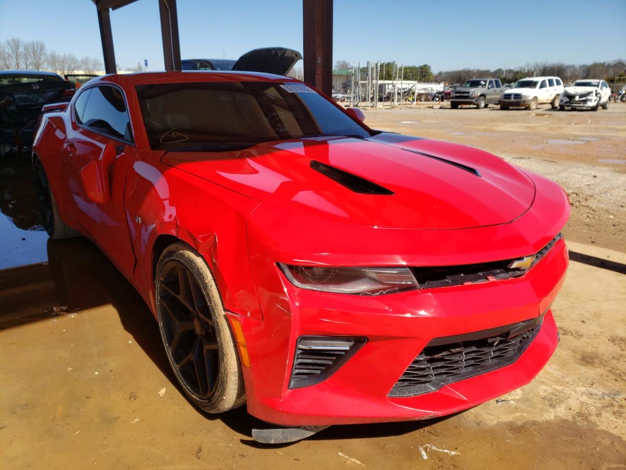 CHEVROLET CAMARO SS 2018 with VIN 1G1FF1R78J0115437 - Photo from auction
