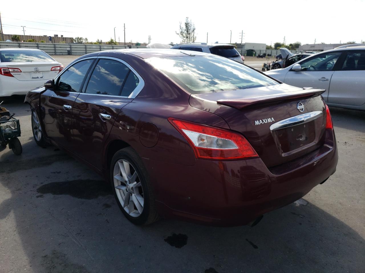 Photo 3 from auction – 2009 NISSAN MAXIMA S with VIN 1N4AA51E69C843288