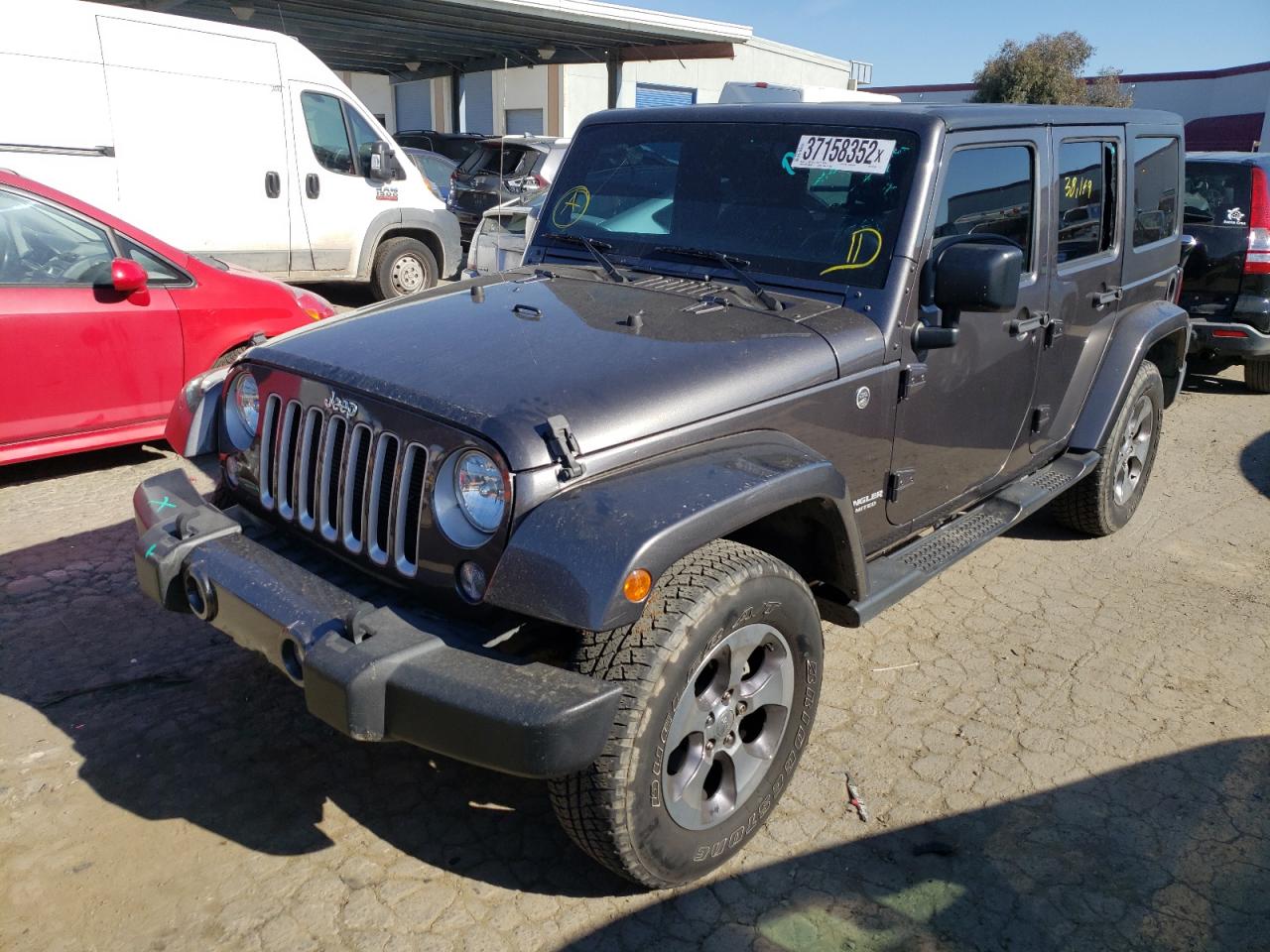 Photo 2 from auction – 2016 JEEP WRANGLER U with VIN 1C4BJWEG8GL181159