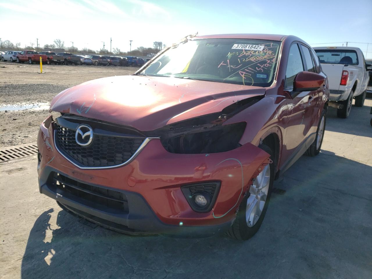Photo 2 from auction – 2013 MAZDA CX-5 GT with VIN JM3KE2DE6D0120250