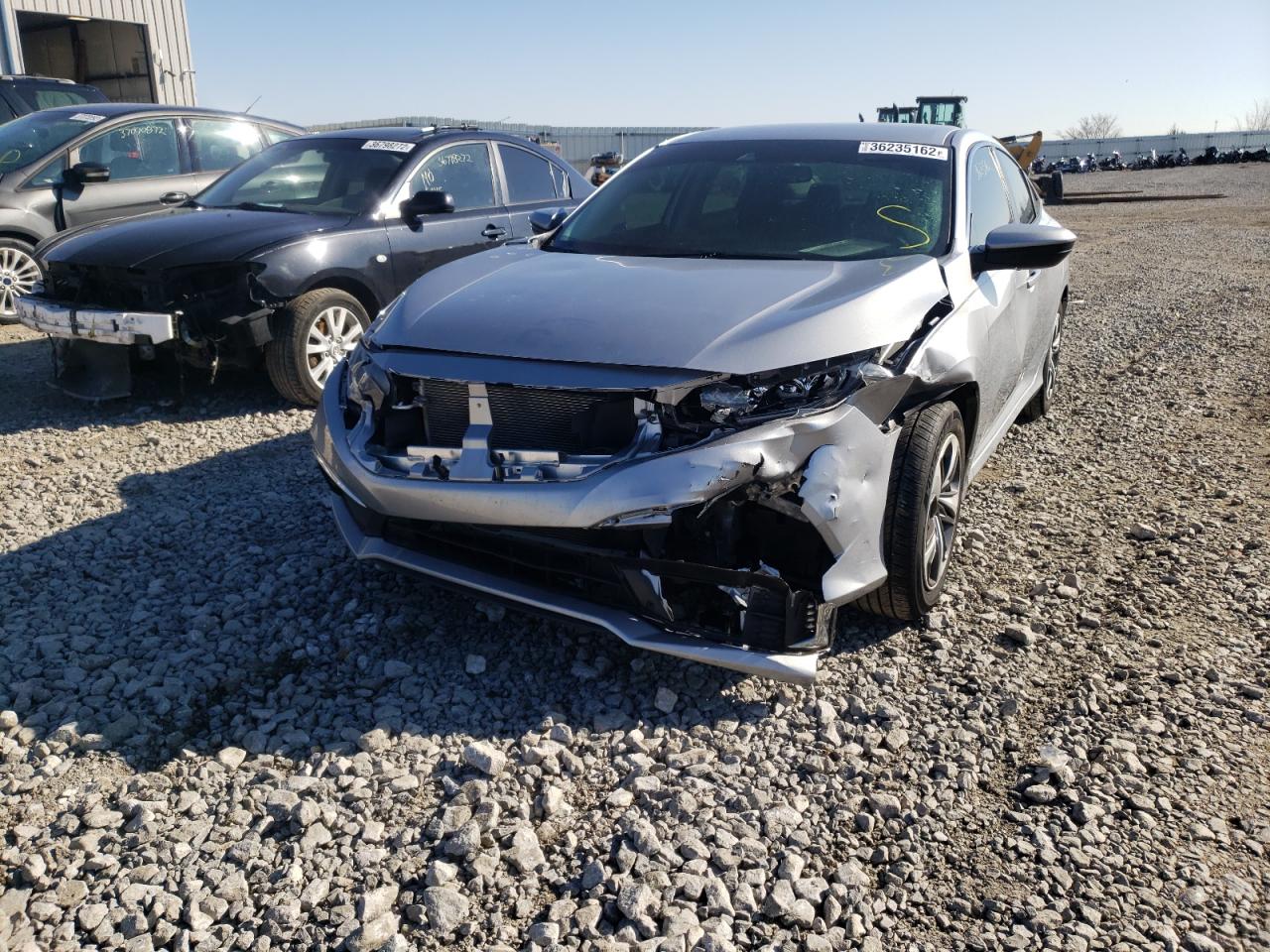 Photo 9 from auction – 2020 HONDA CIVIC LX with VIN 19XFC2F60LE026862