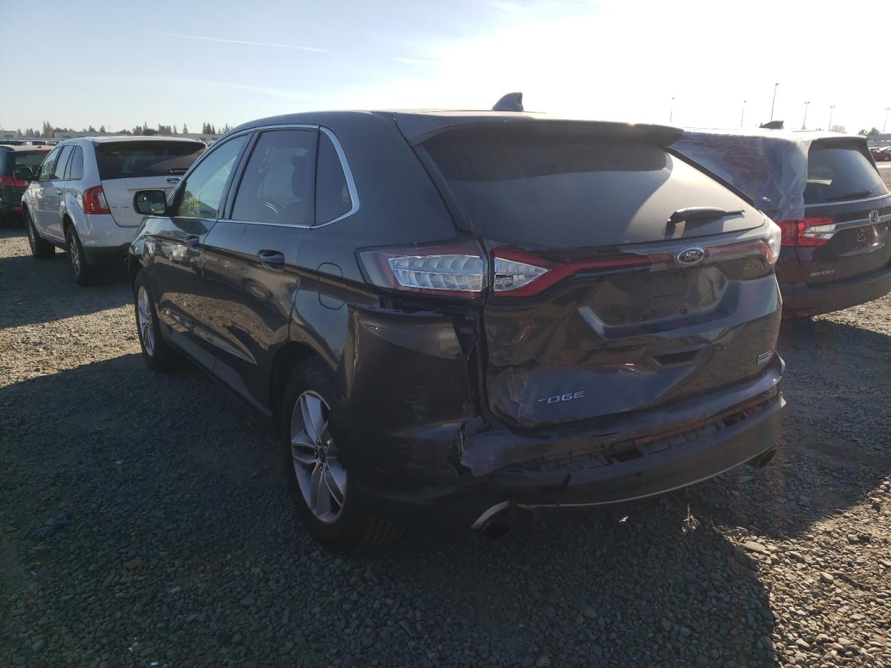 Photo 3 from auction – 2015 FORD EDGE SEL with VIN 2FMTK3J93FBC04168