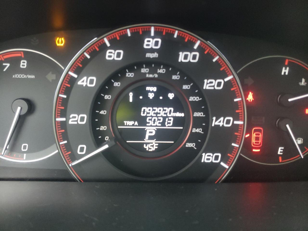Photo 8 from auction – 2014 HONDA ACCORD SPO with VIN 1HGCR2F59EA149608