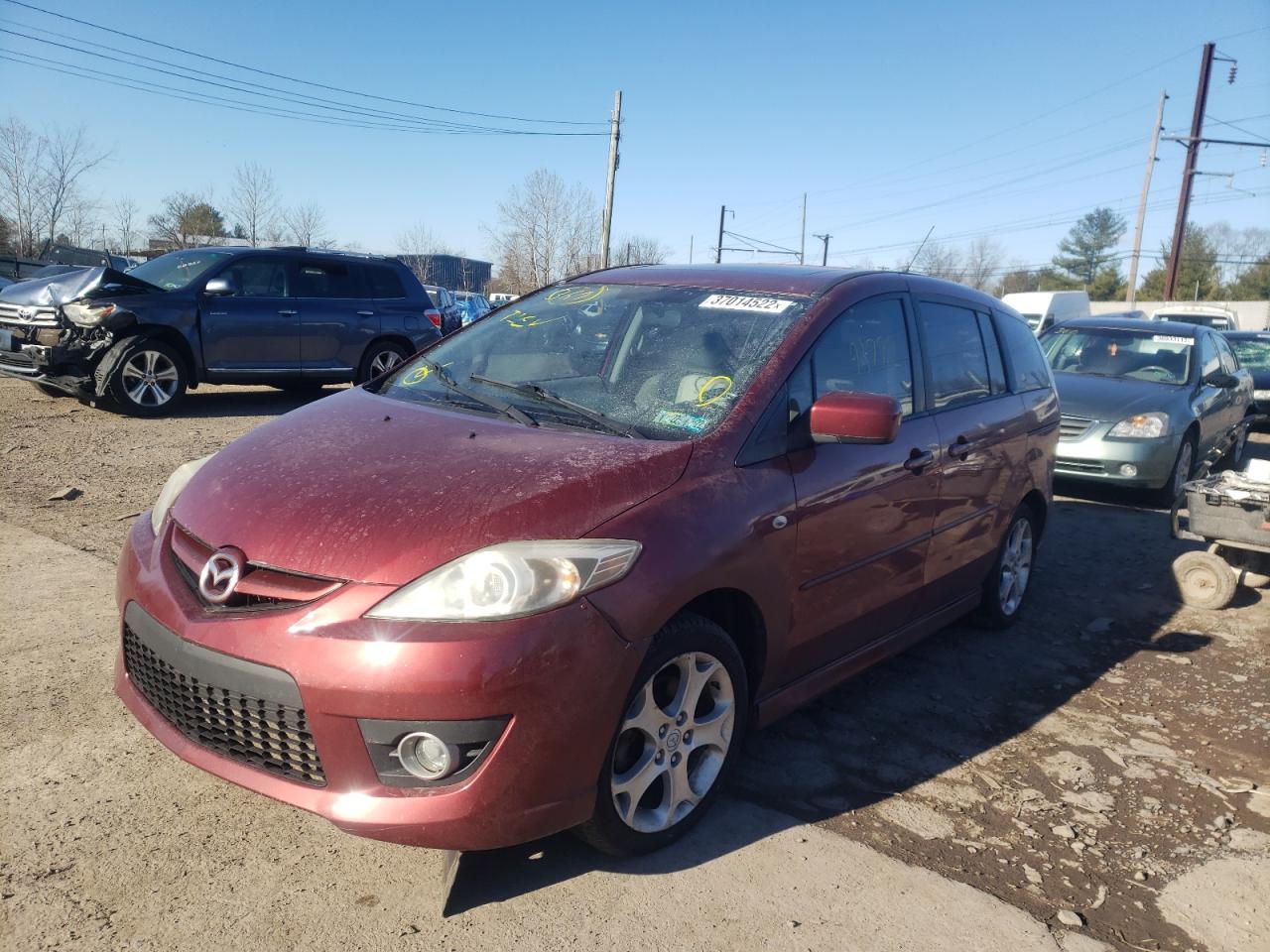 Photo 2 from auction – 2009 MAZDA 5 with VIN JM1CR29L590340897