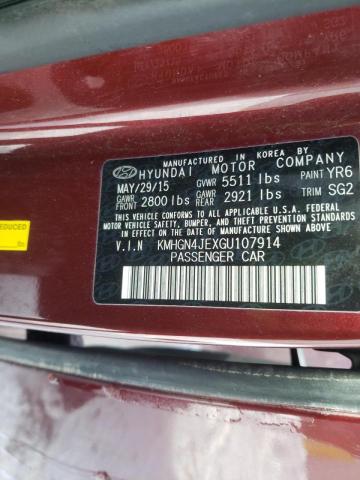 Photo 10 from auction – 2016 HYUNDAI GENESIS 3. with VIN KMHGN4JEXGU107914