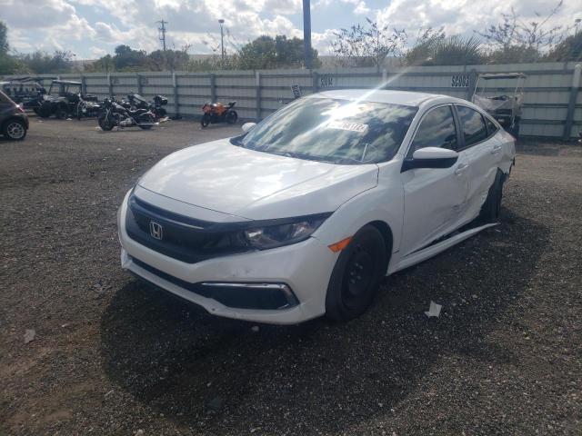 Photo 2 from auction – 2020 HONDA CIVIC LX with VIN 19XFC2F62LE018956