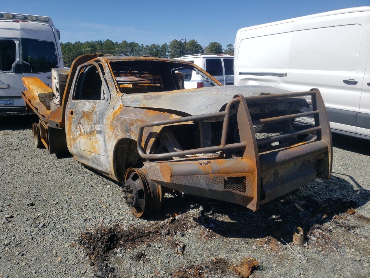 DODGE RAM 3500 2010 with VIN 3D73Y4EL1AG166854 - Photo from auction