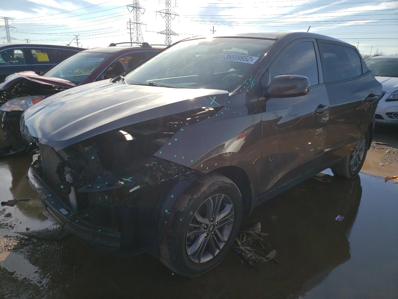 Photo 2 from auction – 2015 HYUNDAI TUCSON GLS with VIN KM8JTCAF8FU985404
