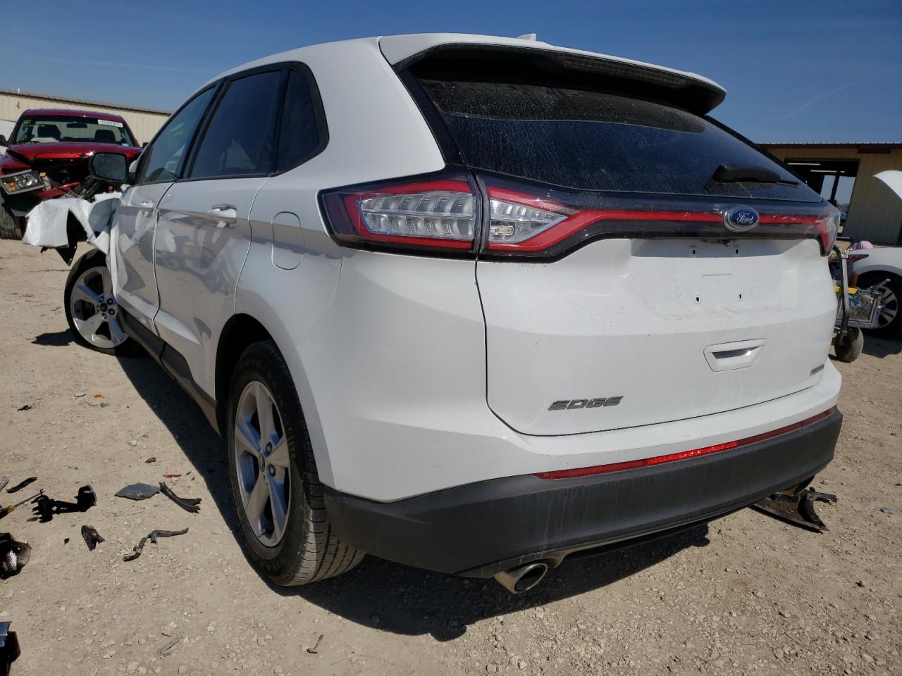 Photo 3 from auction – 2015 FORD EDGE SE with VIN 2FMTK3G99FBC36971